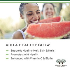 USA-Made Hydrolyzed Liquid Collagen with Pear Flavor – 32 Servings for Wellness