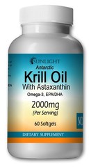 Antarctic Krill Oil 2000mg Caps – softgels , Fresh Stock