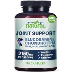 Joint Support Glucosamine Chondroitin MSM Capsules for Mobility & Flexibility
