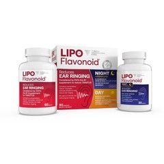 Lipo Flavonoid Day & Night Kit 90 Caplets Tinnitus Relief & Sleep Support 02/28