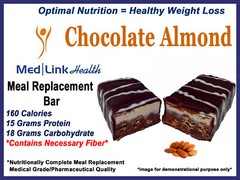 CHOCOLATE ALMOND BAR | 6 Boxes | SIMILAR TO Optifast 800