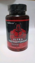 Ultra Testosterone Booster 120 ,Maximize Power. Strength,Energy,Stamina.
