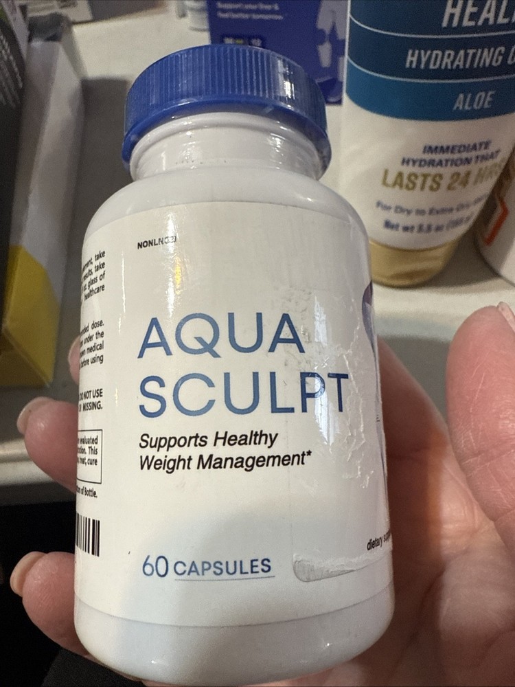 Aqua Sculpt Advanced Weight Loss Support 60 CAPSULES Exp: 4/27