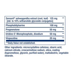 Cognitex Elite Pregnenolone Supplement – Focus, Memory, Attention, Gluten-Free,