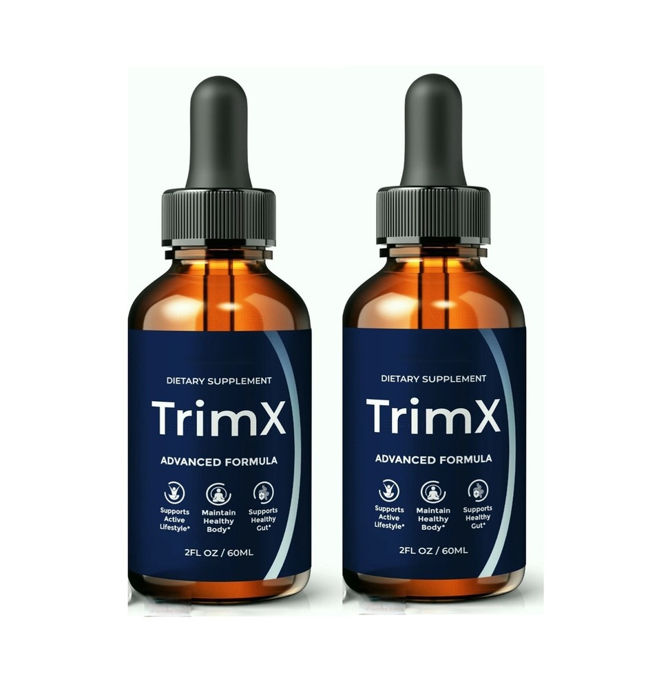 2 Pack – TrimX Drops Trim X Advanced Weight Loss & Metabolism Support (30 servs)
