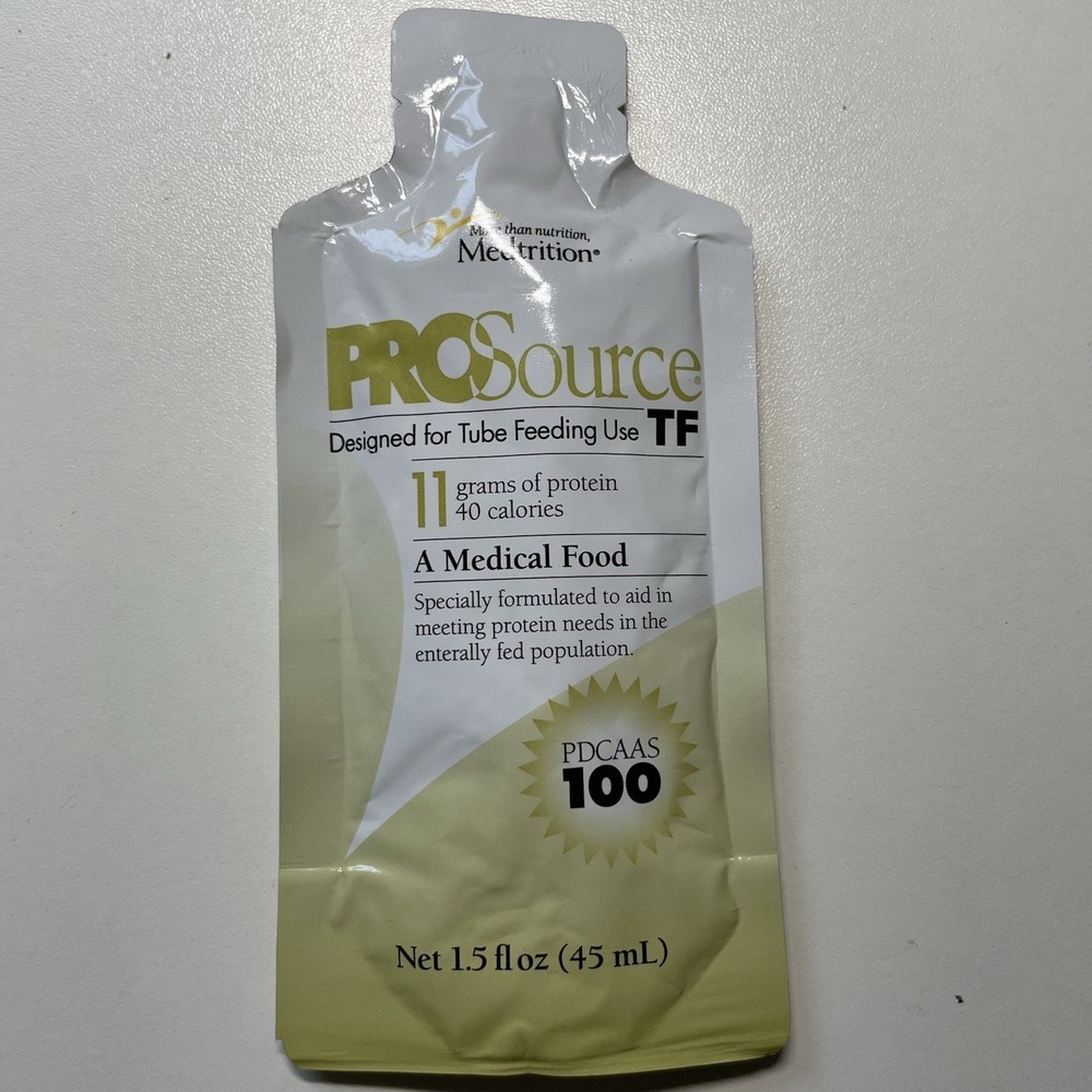 ProSource TF Tube Feeding Formula 45 mL 1.5 Fl Oz Pouch 24 Count 11 Gm Protein