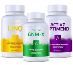 ACTIVZ Trifecta GNMX + LINQ + OPTIMEND – Brand New/Sealed! Exp 11/2026
