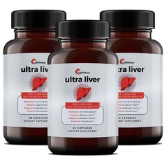 UpWellness Ultra Liver Supplement for Liver Health and Gallbladder Support/ 3 PK