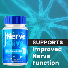 Nerve Alive Advanced Nerve Support Formula Max Strength Vitamin 60 Capsules