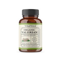 Organic Valeria Root Capsules – Natural Mood Aid & Calm Support 30/60/120 Caps