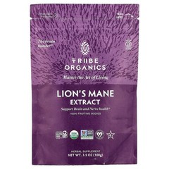 2 X Tribe Organics, Lion’s Mane Extract, 3.5 oz (100 g)