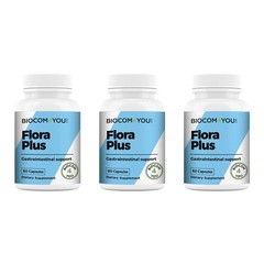 3x Biocom Flora Plus Probiotic Complex 60pcs