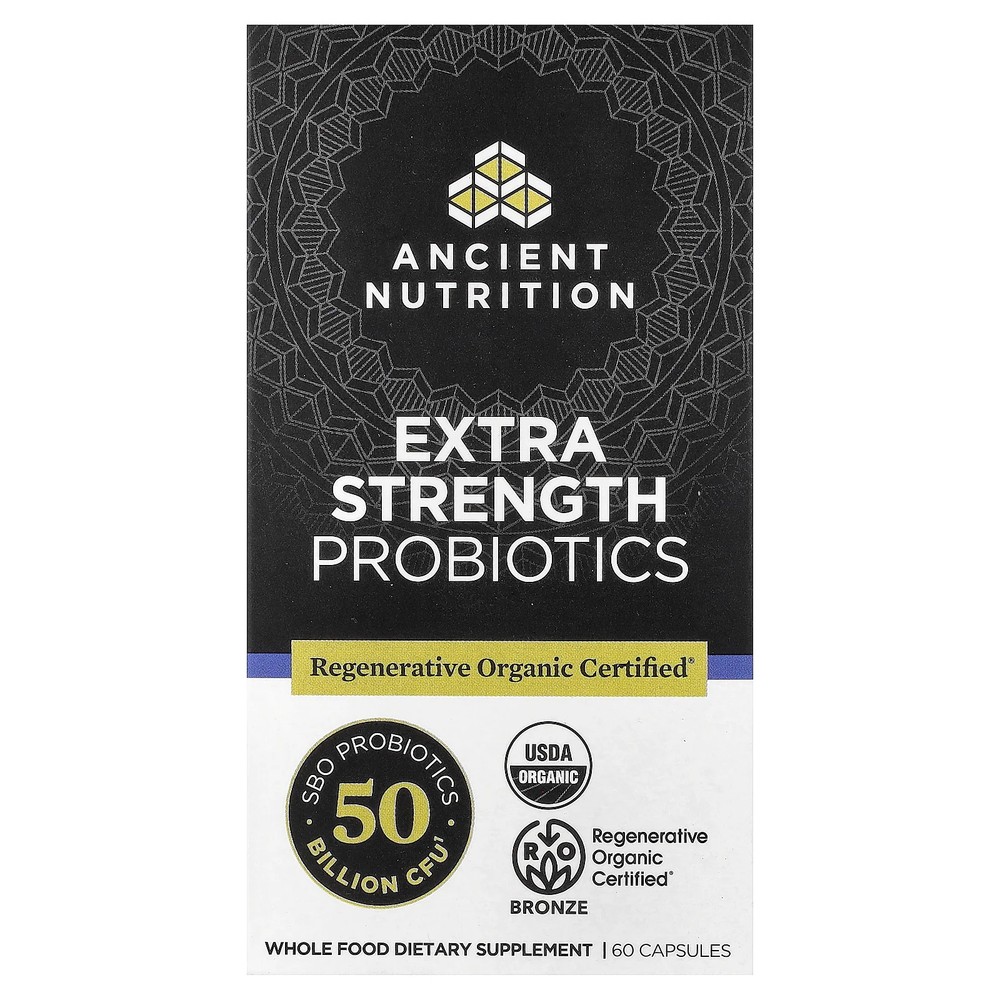 2 X Ancient Nutrition, Probiotics, 25 Billion CFU, 60 Capsules