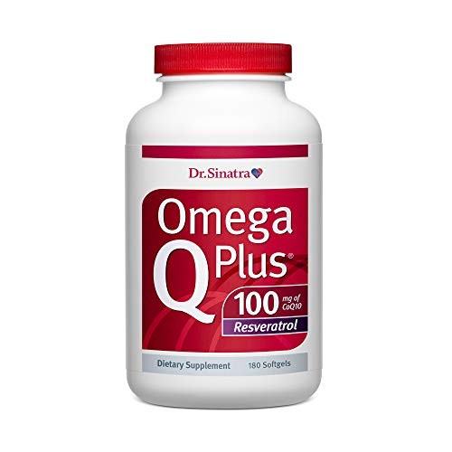 Dr. Sinatra Omega Q Plus 100 Resveratrol – Omega-3 Supplement Supports Heart