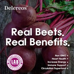 Beetroot 2000mg With L-Citrulline,Supports Healthy Blood Flow 60 Gummies