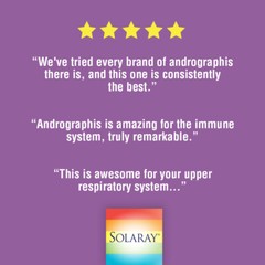 Solaray Andrographis Aerial Extract 300 mg | 30 Serv | 60 VegCaps