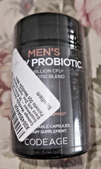 Codeage Men’s Daily Probiotic Supplement ~ 50 Billion CFU Probiotic Blend