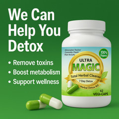 Ultra Magic Detox™ 7-Day Cleanse – Full Body Herbal THC Detox Kit & System Flush