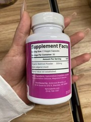 3 Pack Organic Beet Root Capsules – Nitric Oxide Booster, Blood Support Pressure