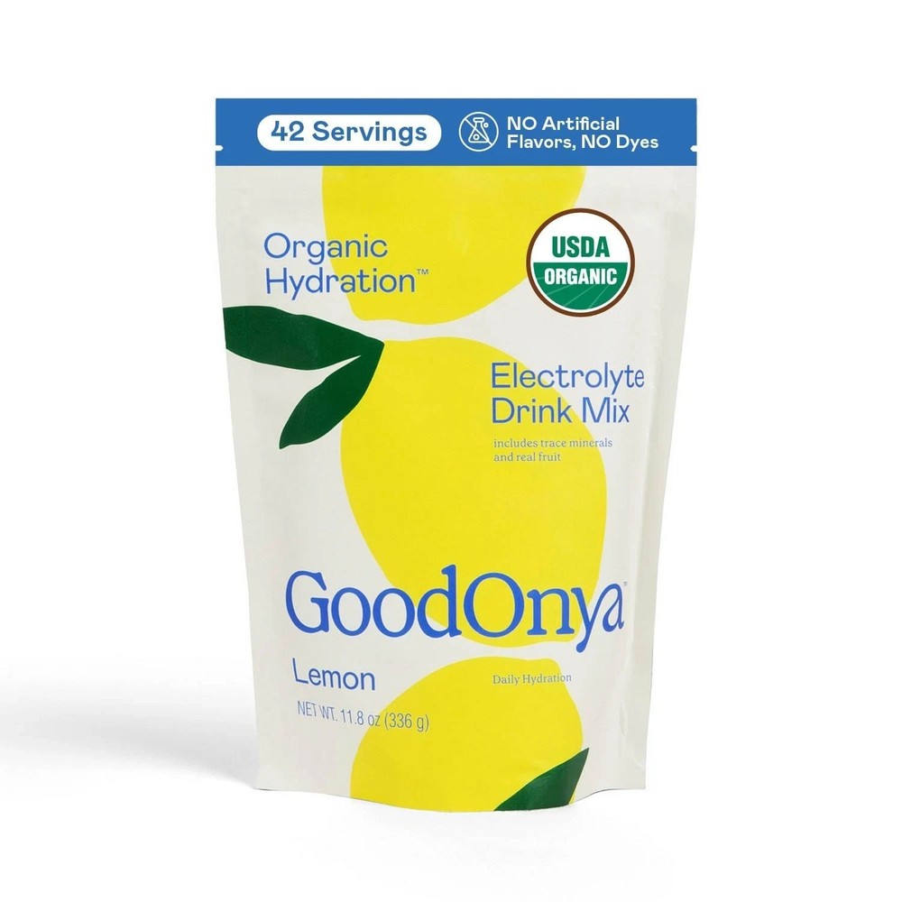 GOODONYA Organic Hydration Electrolyte Drink – 42 Servings (330g)
