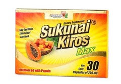4 Pack Sukunai Kiros MAX Original 120 Cap 200mg Exp 2026 Up