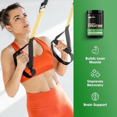 Optimum Nutrition Creatine Monohydrate Powder 120 Servings Unflavored 5g
