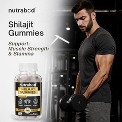 Shilajit Gummies Max Strength | Pure 100% Authentic Himalayan Origin 60 gummies