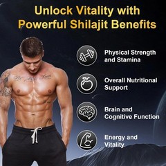 vitacoreHimalayan Shilajit Gummies for Men & Women 60 Count (Pack of 1), 1pc