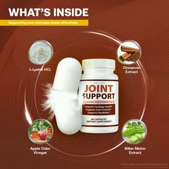 Joint Support Capsules. Advanced Hip, Joint and Muscle Support Formula 60ct