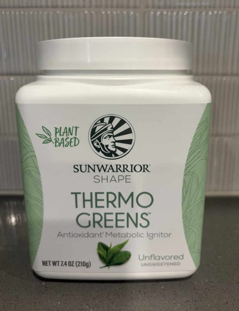 Sunwarrior Shape THERMO GREENS Antioxidant Metabolic Ignitor Unflavored Exp 7/27