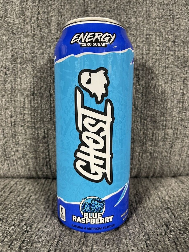 **Extremely Rare! Blue Raspberry Ghost Energy Drink – Australia Imported