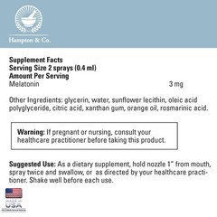 Fast-Acting Melatonin Sleep Spray – 3mg Liquid Formula – 30ML