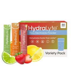 Low Sugar Rapid Rehydration – Lightly Sparkling Electrolyte Powder Packets, 8…