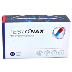 testonax 60 capsules men vitality complex new fast shipping