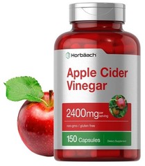 2 BOTTLES-Apple Cider Vinegar Capsules | 2Kmg | 150 Count | Non-GMO| by Horbaach