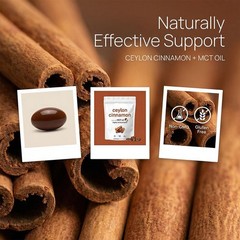 Ceylon Cinnamon 7200mg Equivalent Dietary Supplement 300 Softgels W/ MCT Oil New