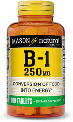Vitamin B,1 Thiamine 250 Mg, 100 Day Supply Dietary Supplement, Easy,To,Swallow