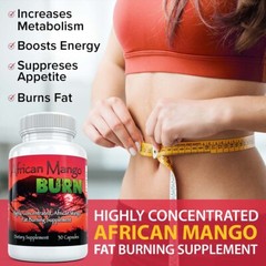 AFRICAN MANGO BURN / Pure Fat Burning Weight Loss Diet Pills