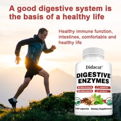 Digestive Enzymes Highly Effective Immune Health Colon Cleansing Detox Capsules