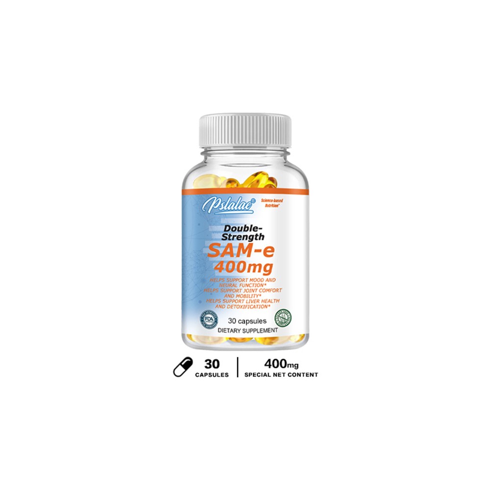 Double- Strength SAM-e 400mg – Liver Health, Body Detox, Relieve Joint Pain