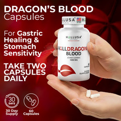 SANGRE DE DRAGO – Cicatrización de Heridas – Antioxidante – Úlceras 60 Cap