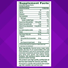 Vitafusion Omega-3 Raspberry Lemonade Flavors 120 Gummies NEW