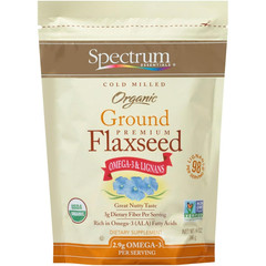 Essentials Organic Premium Ground Flaxseed 14 Oz