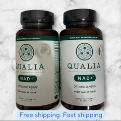 FOR 2 Qualia NAD+ Optimized Aging Boost NAD Up To 67% 42 caps Exp10/2026+ NEW