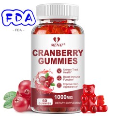 Cranberry PACs Gummies – UTI Prevention & Bladder Health Defense Support 60PCS