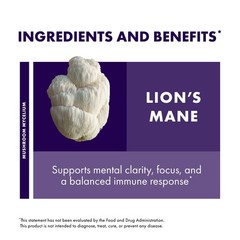 2 PACK Host Defense, Lion’s Mane Memory and Nerve Support *11/2026* 3.5 oz ea