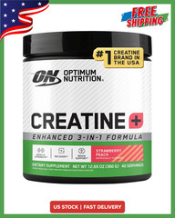 Optimum Nutrition Nutricost Creatine Monohydrate Peach 40 Servings, 360 Grams