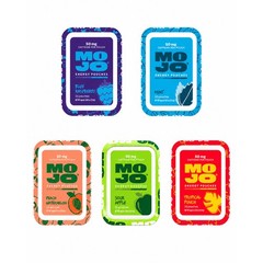 3x Mojo Energy Blue Raspberry Caffeine Pouch Drink Beverage Bulk New Pack 15ct