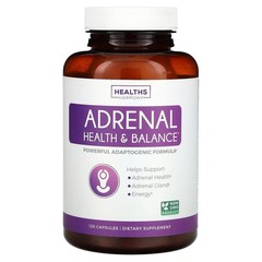 2 X Healths Harmony, Adrenal Health & Balance, 120 Capsules