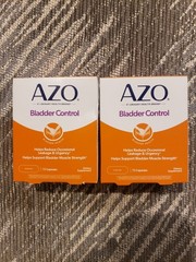 2 × AZO Bladder Control With Go-less Supplement – 144 Capsules Exp. 2027+